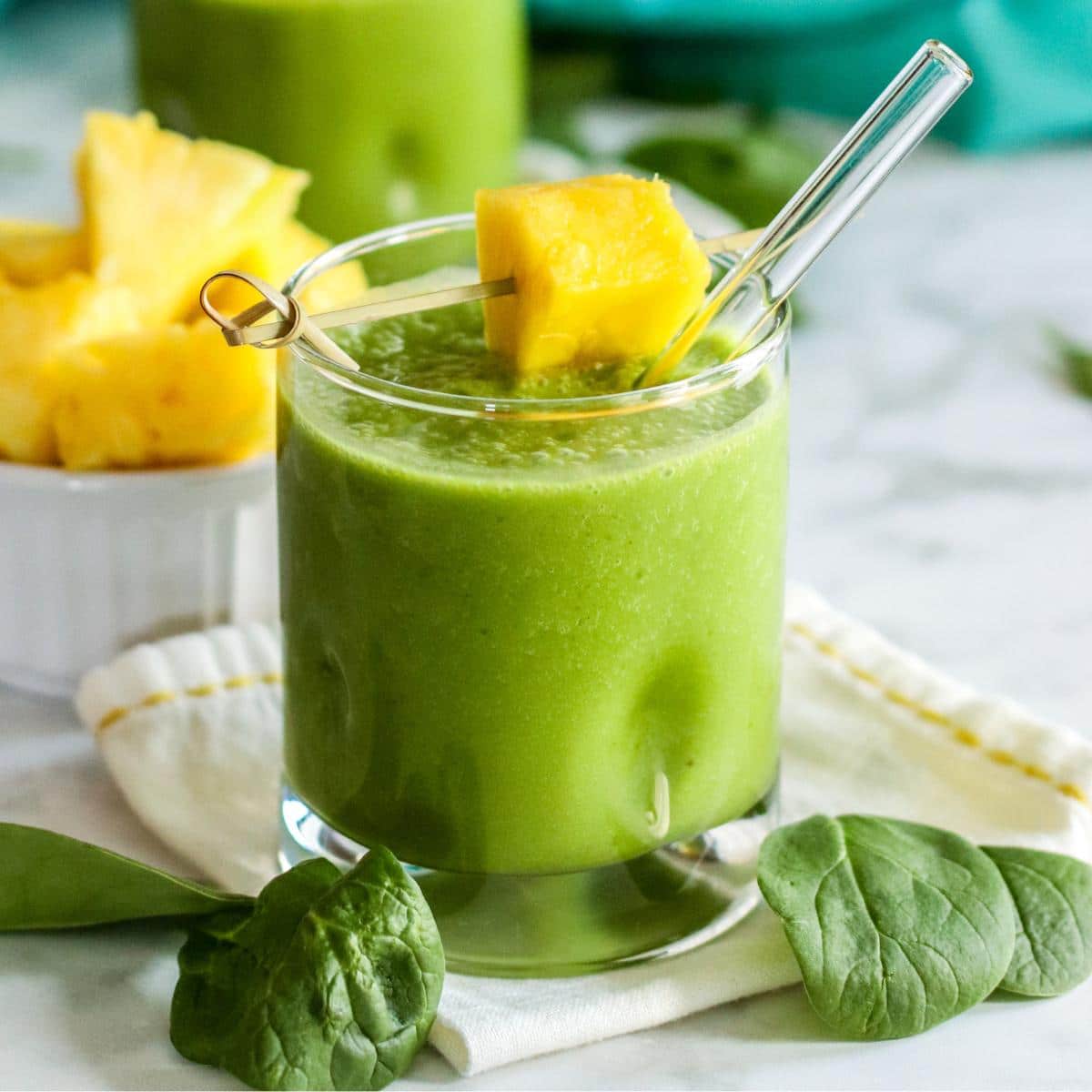 Healthy Pineapple Smoothies: Green & Banana Variations